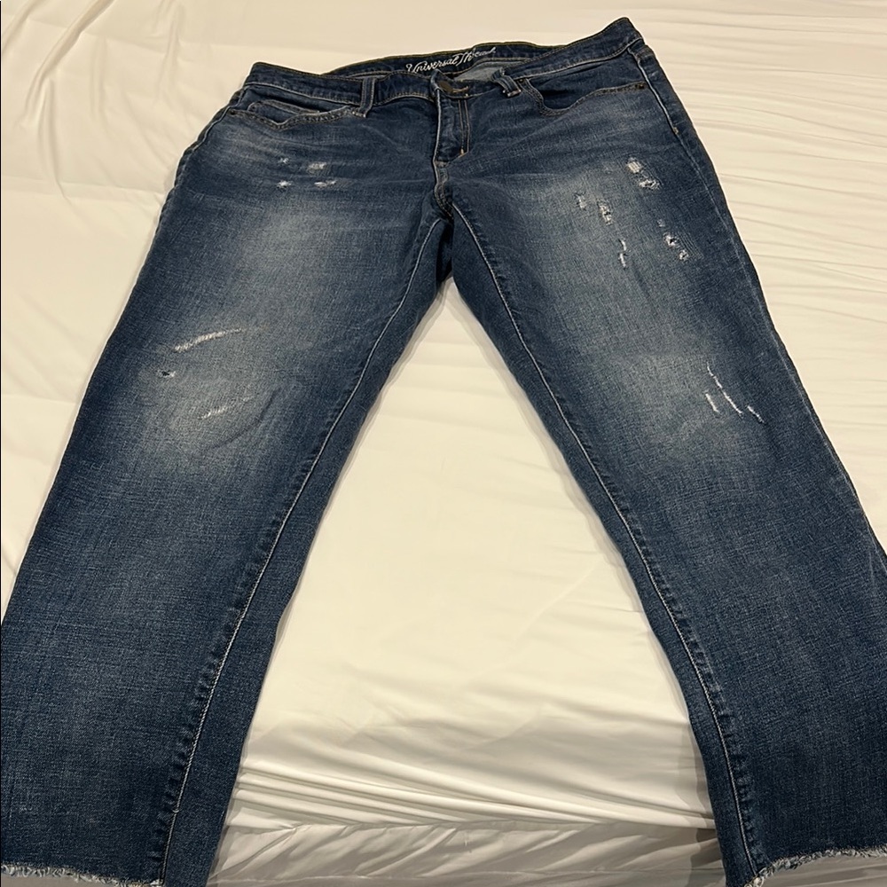 Universal Thread mid rise Boyfriend Crop Jeans